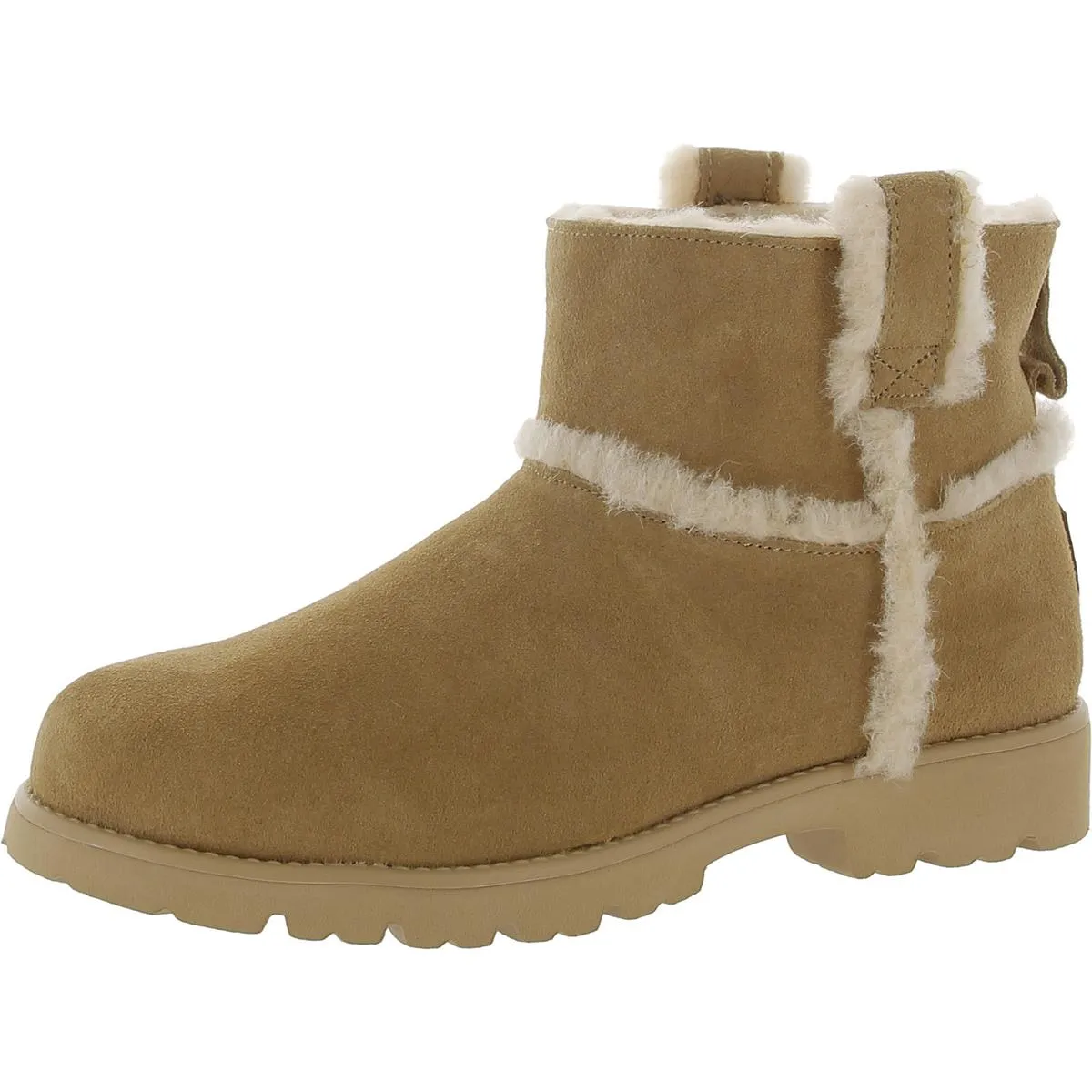 Bearpaw Womens Willow Sheepskin Cold Weather Shearling Boots