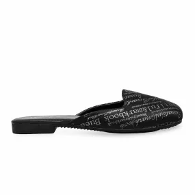 Black Mule Chappal CL1859