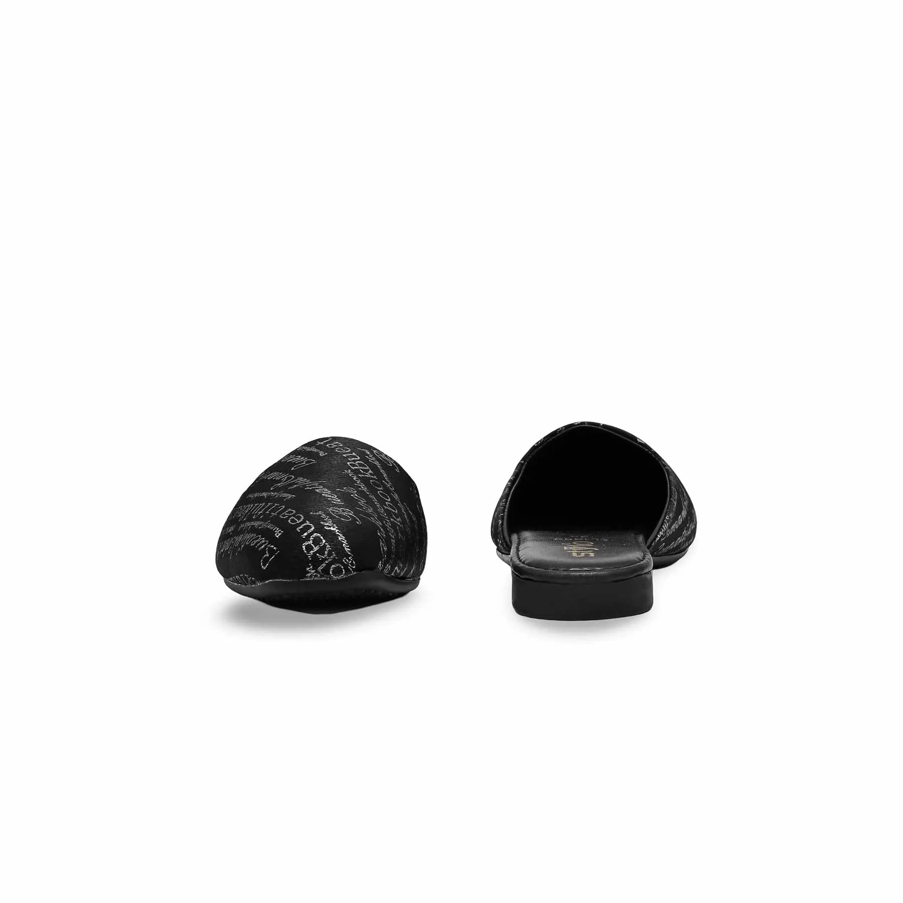 Black Mule Chappal CL1859