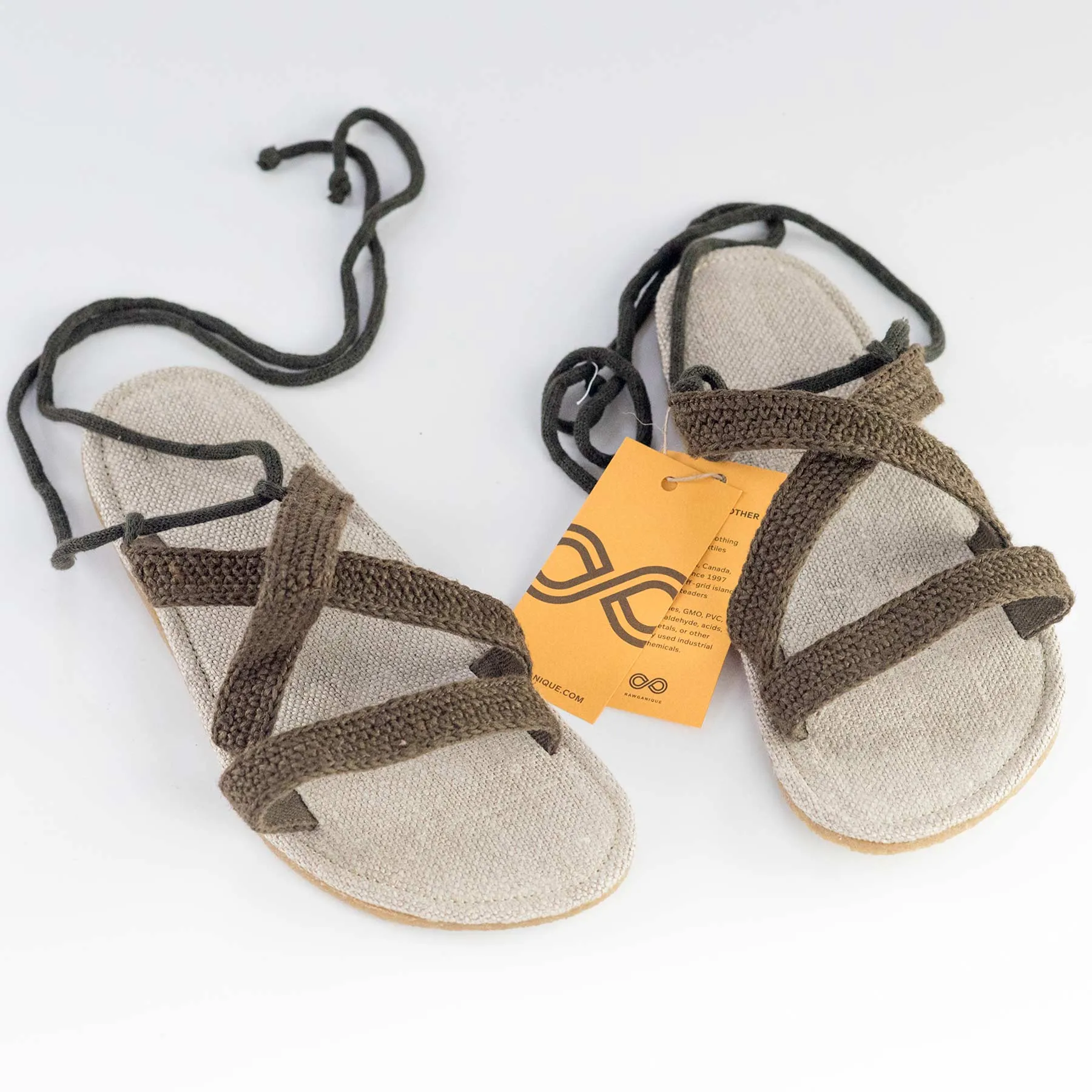 BOARDWALK Organic Hemp Sandals (Unisex)