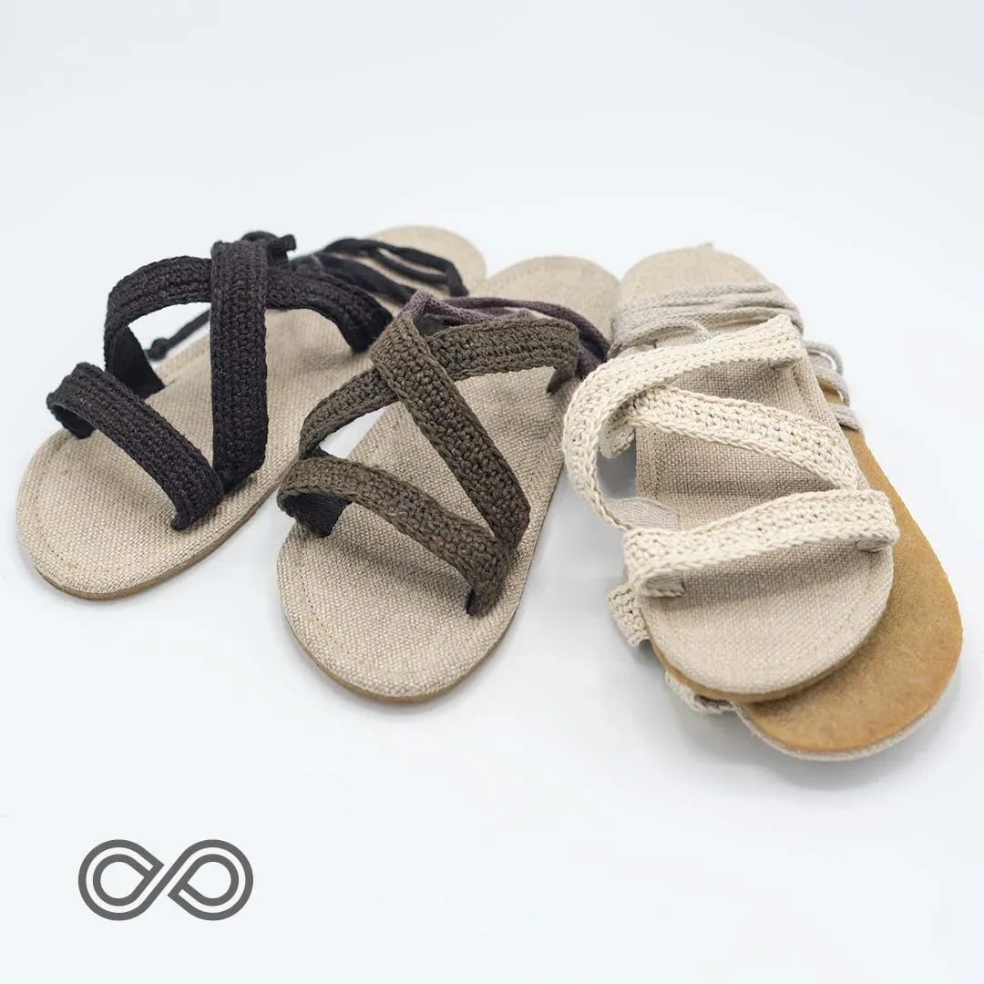 BOARDWALK Organic Hemp Sandals (Unisex)