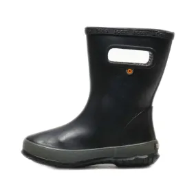 Bogs Rain Boots Rubber Black Colour For Kids