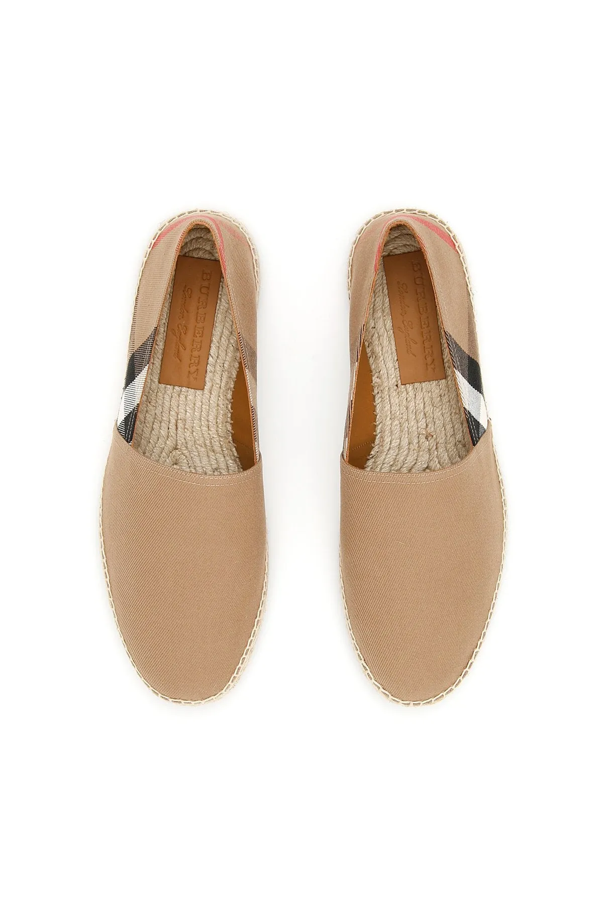 Burberry Check Espadrilles