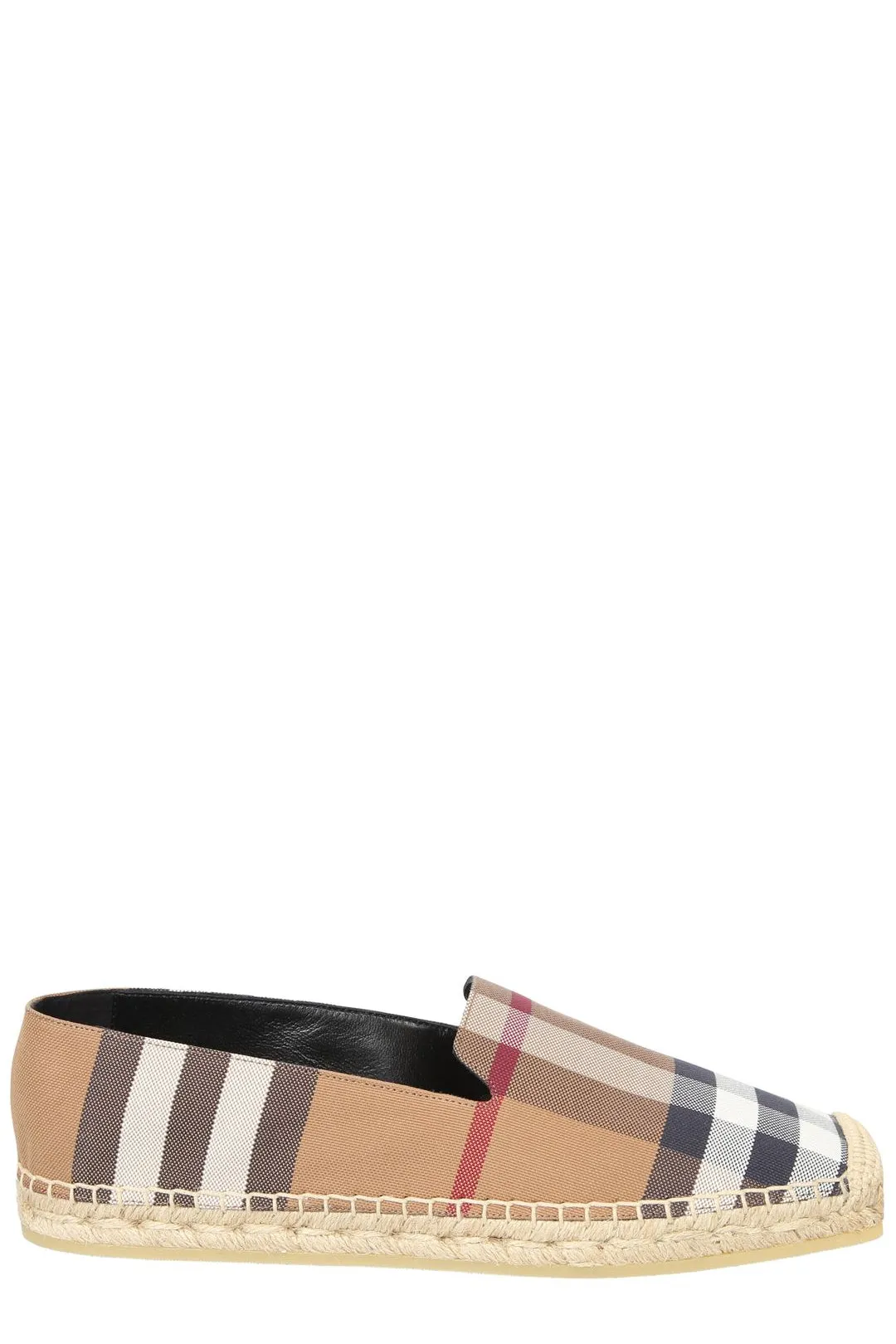 Burberry Checked Slip-On Espadrilles