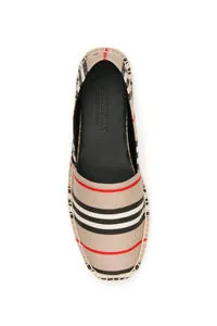 Burberry Iconic Striped Pattern Espadrilles