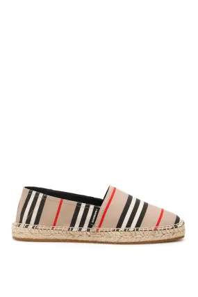 Burberry Iconic Striped Pattern Espadrilles