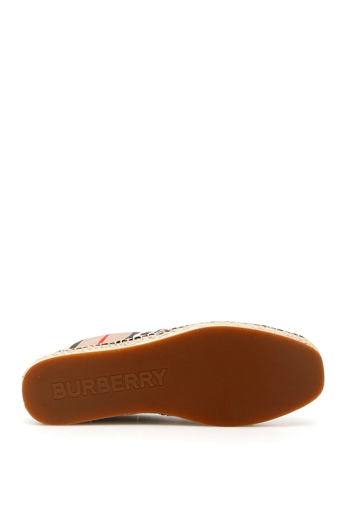Burberry Iconic Striped Pattern Espadrilles