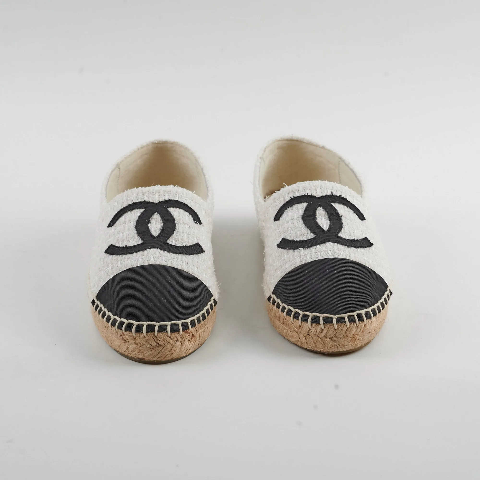 Chanel Espadrilles White Size 38