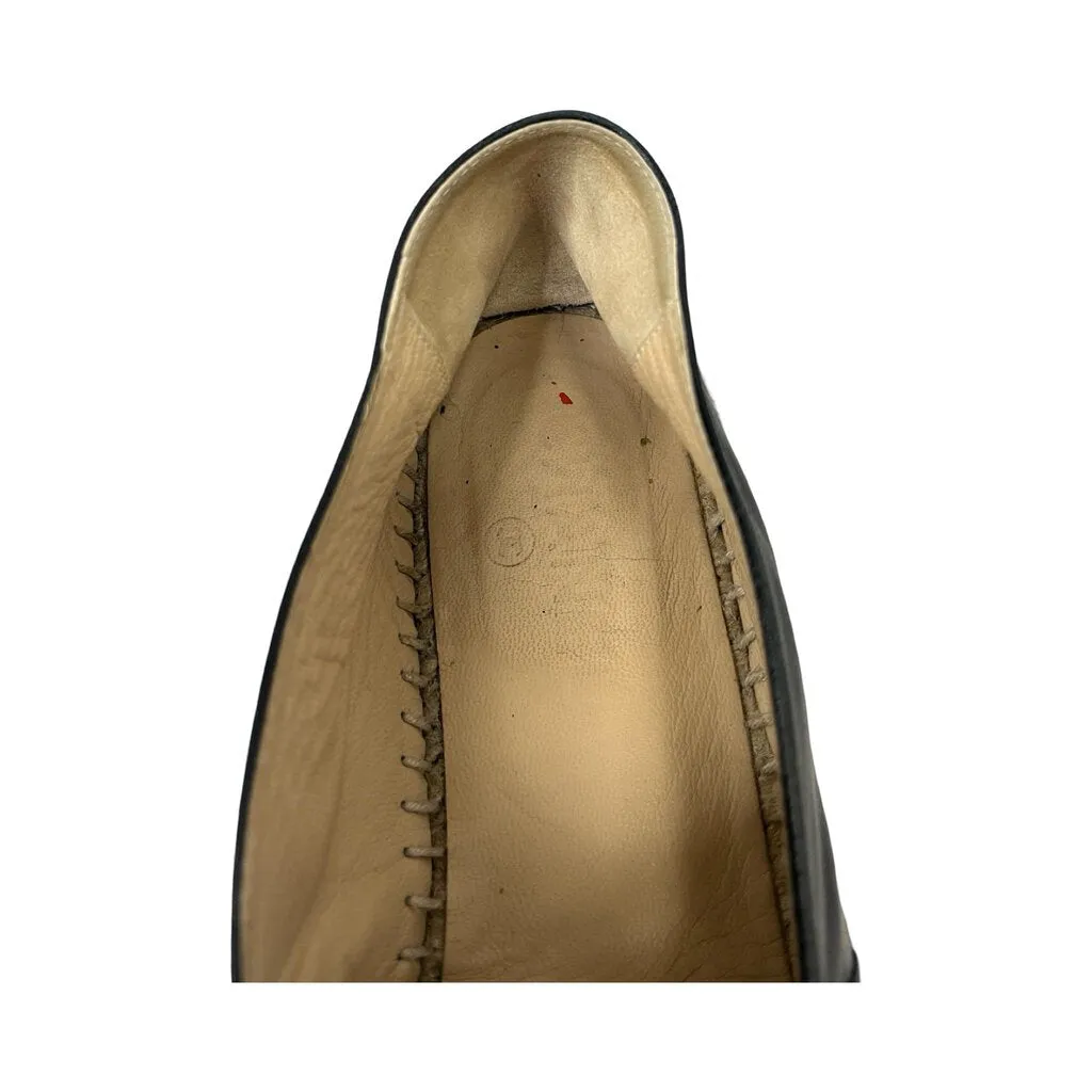 Chanel "Lambskin CC" Espadrilles - Size 40