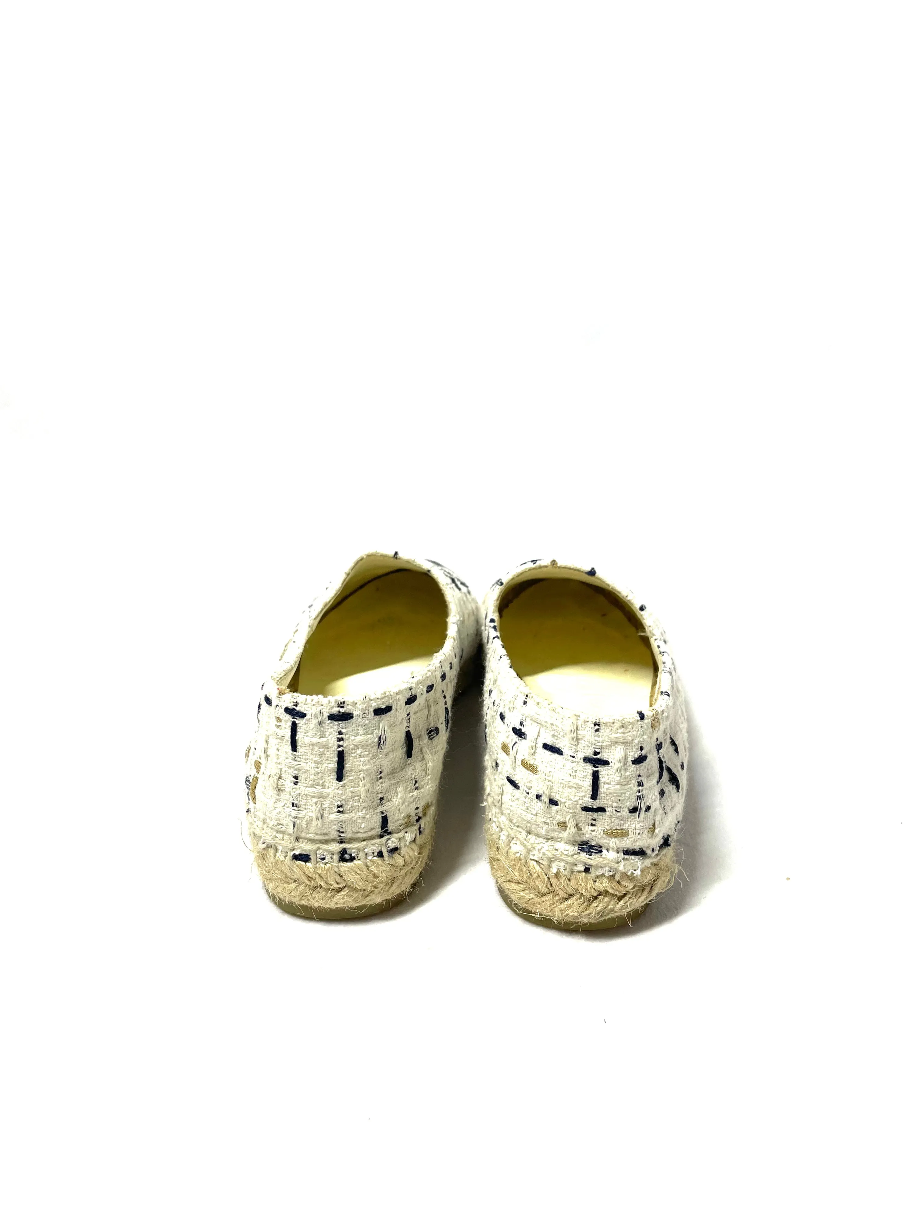 Chanel Tweed Espadrilles 38