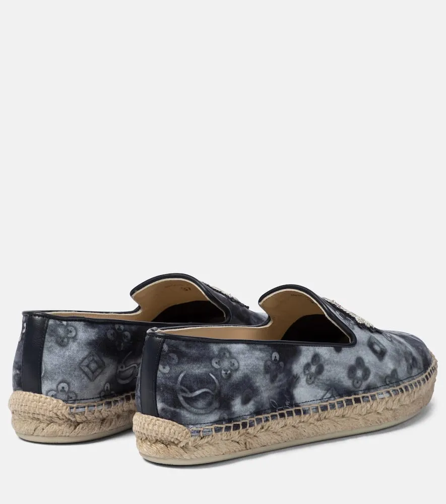 Christian Louboutin Nanou Orlato denim espadrilles