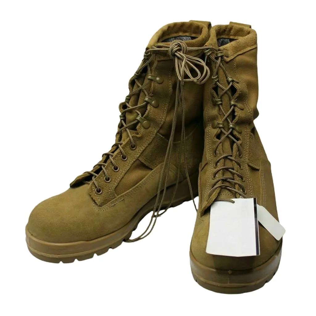 Coyote Brown Inclement Cold Weather Combat Boots USGI