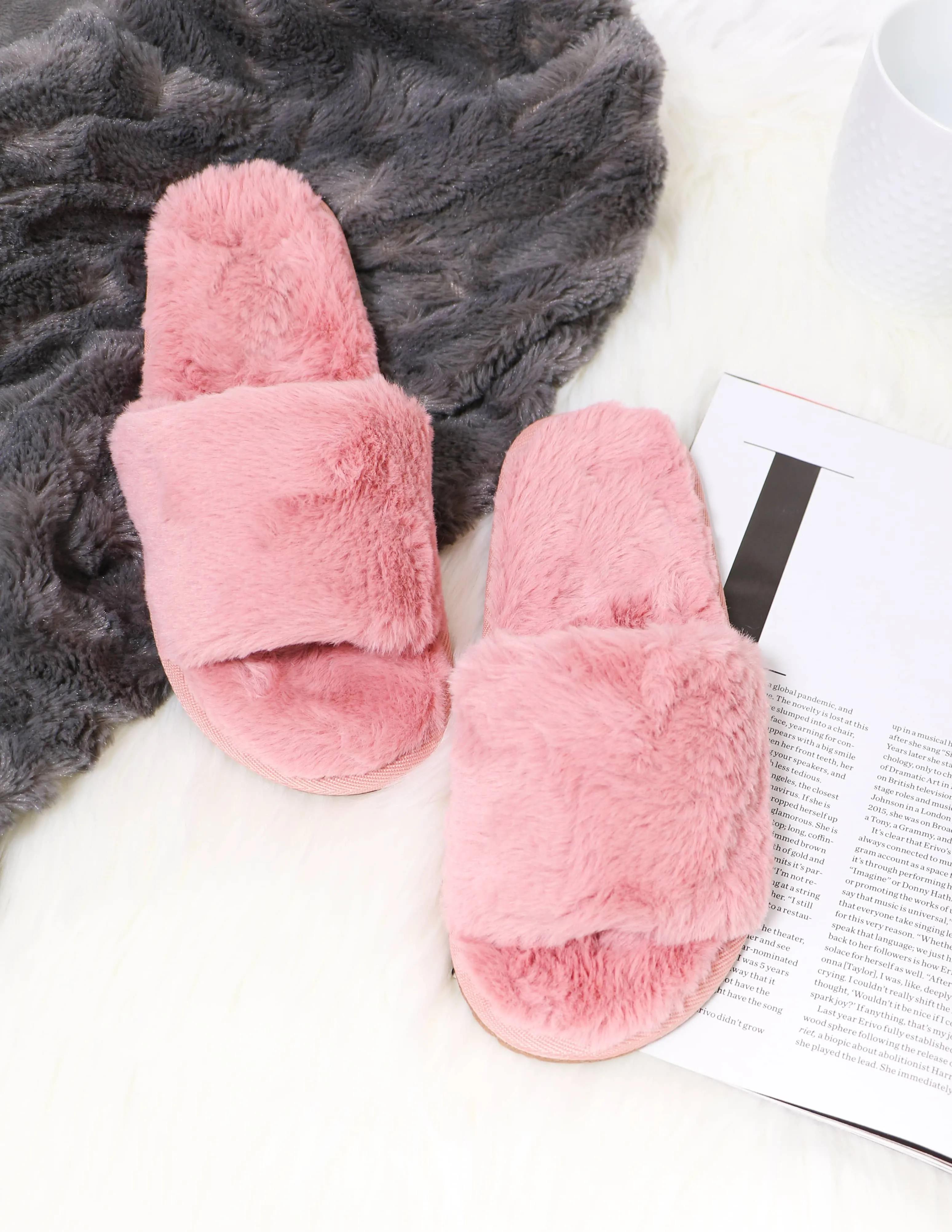 COZY FUR YOU SLIPPER