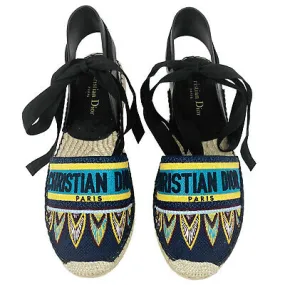 Dior Nicely-D Embroidered Espadrilles
