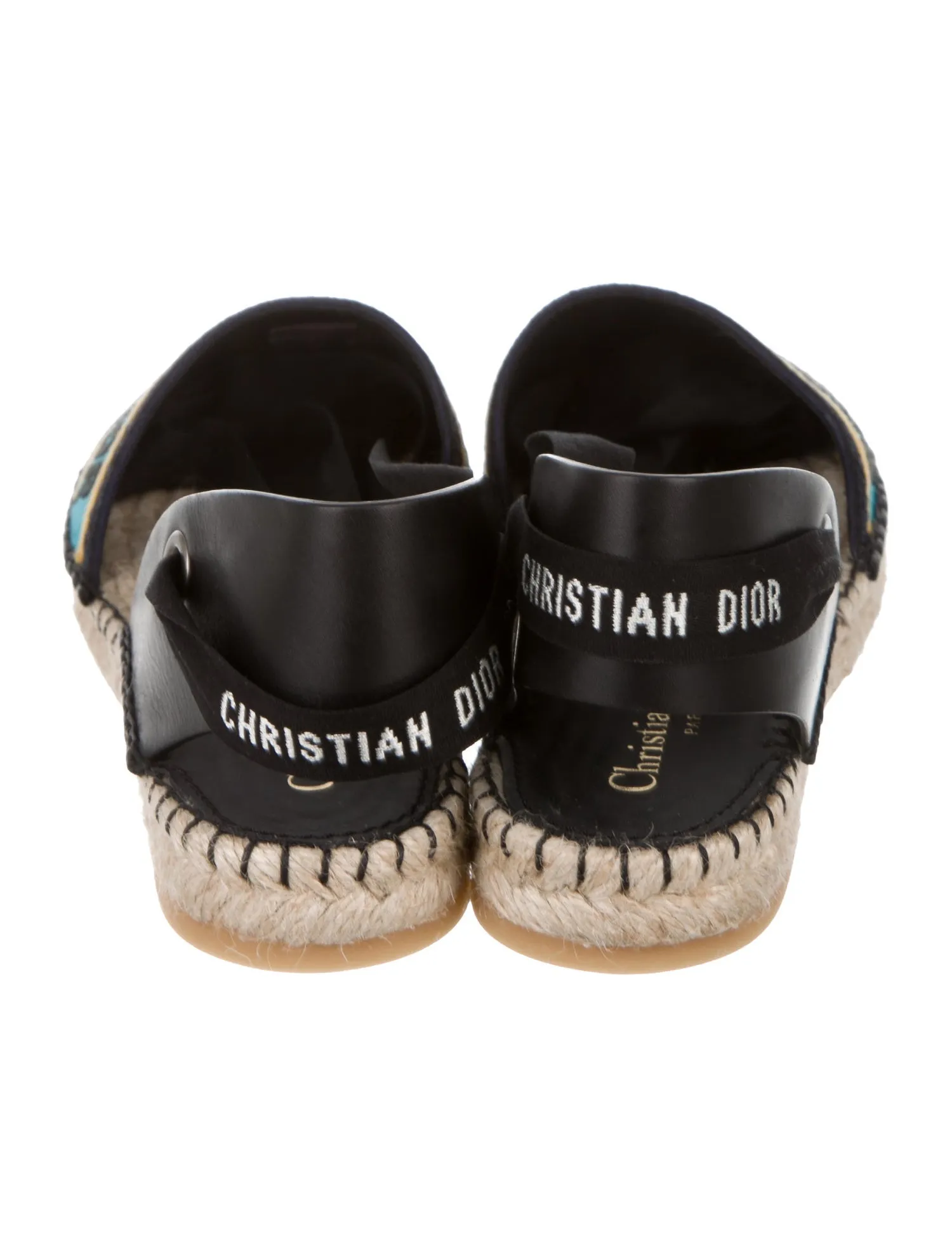 Dior Nicely-D Embroidered Espadrilles