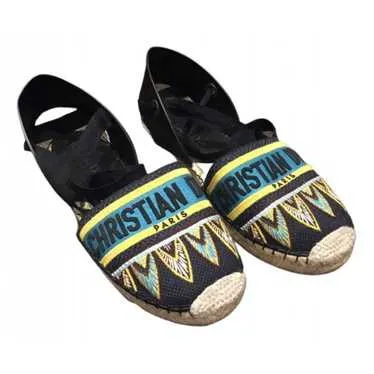 Dior Nicely-D Embroidered Espadrilles