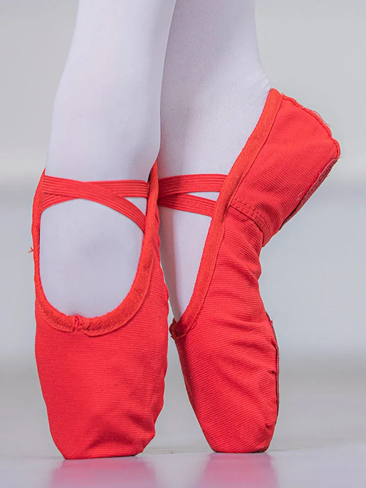 Drawstring Dance Shoes Indoor Soft-soled Ballet Training Shoes
