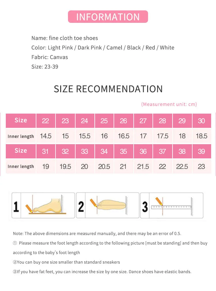 Drawstring Dance Shoes Indoor Soft-soled Ballet Training Shoes