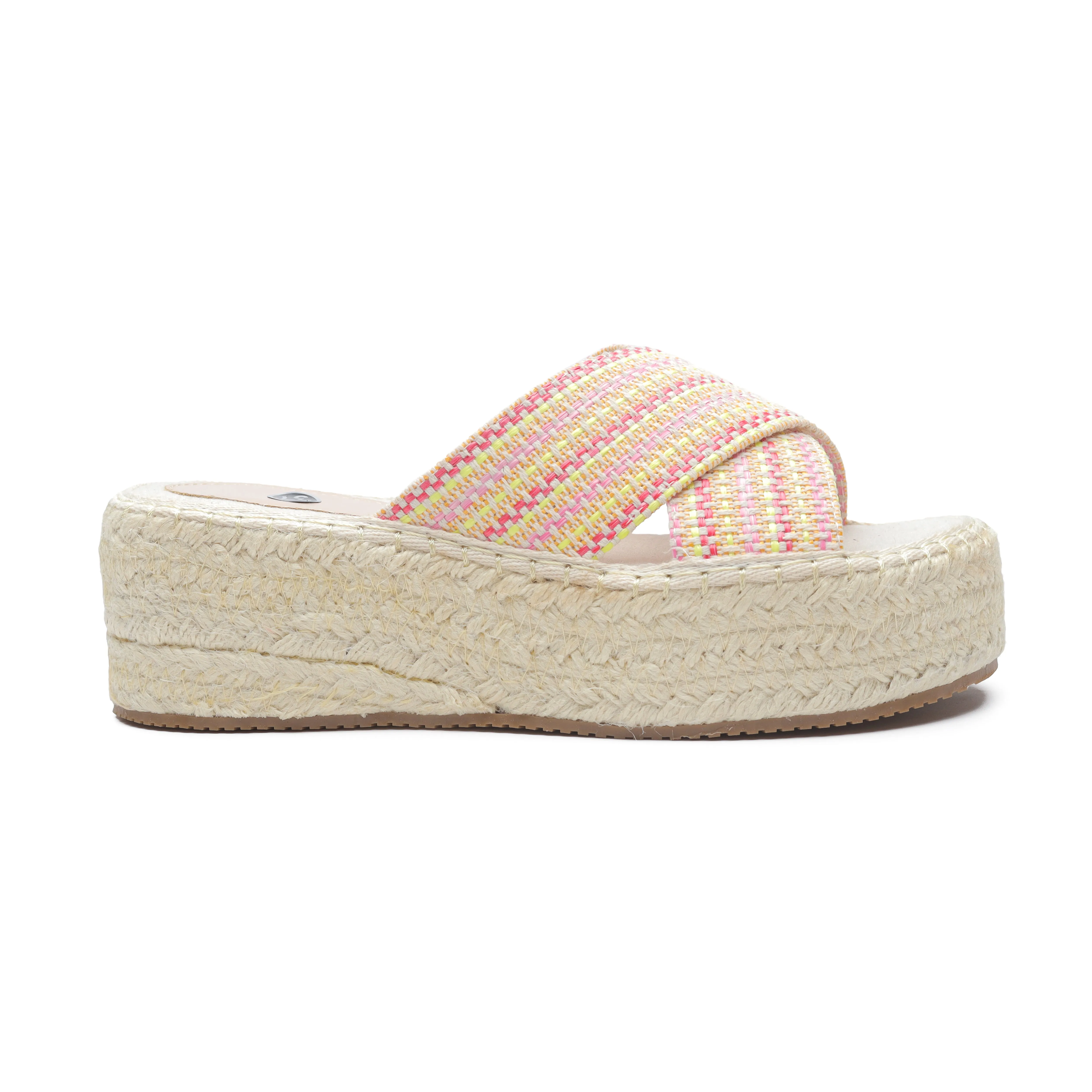 Espadrille Soles Criss Cross Wedges - Simon