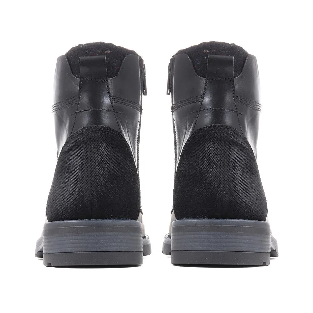 Exmouth Leather Ankle Boots - EXMOUTH / 323 075