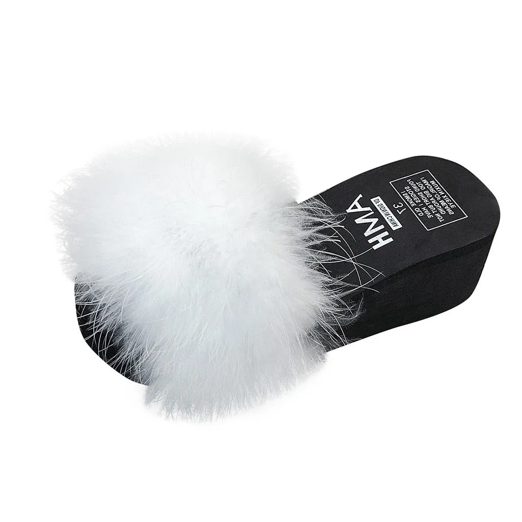 Fluffy Fur Slippers