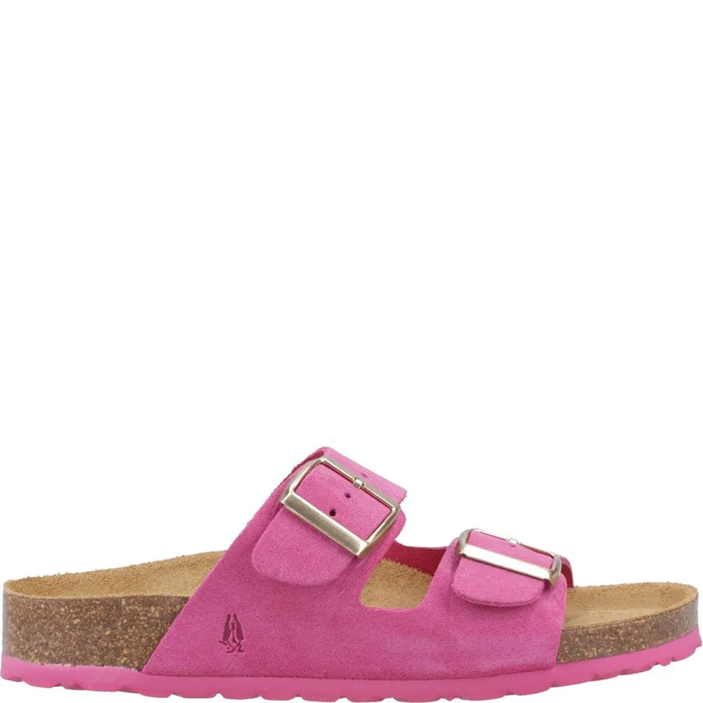 Fuchsia Blaire Mule Sandals