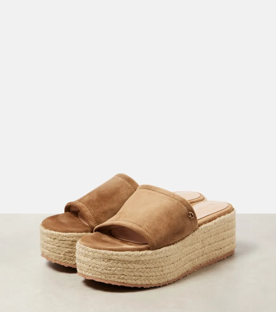 Gianvito Rossi Suede espadrilles