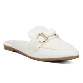 Horsebit Embellished Slip On Mules