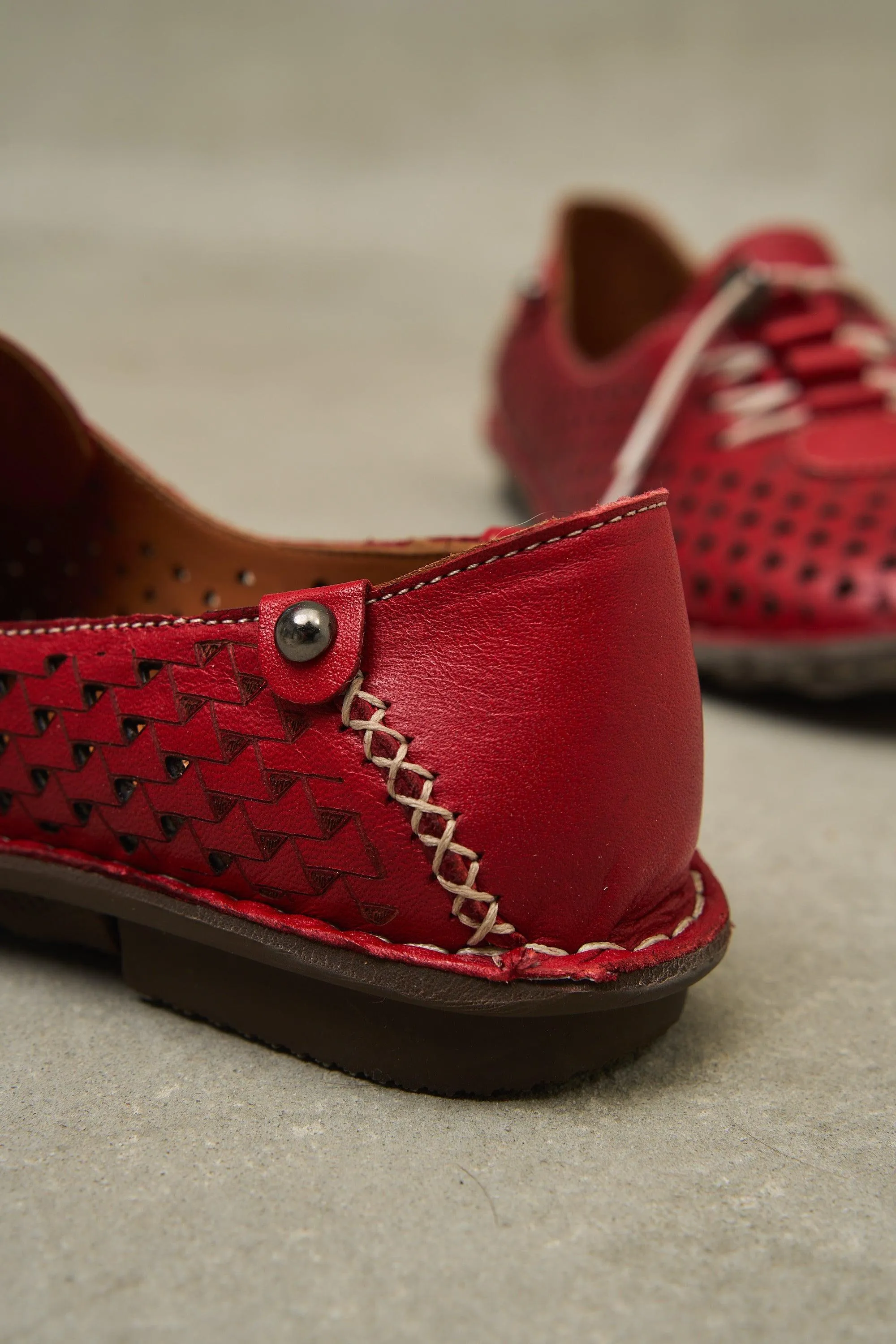 JABIN Leather - Red