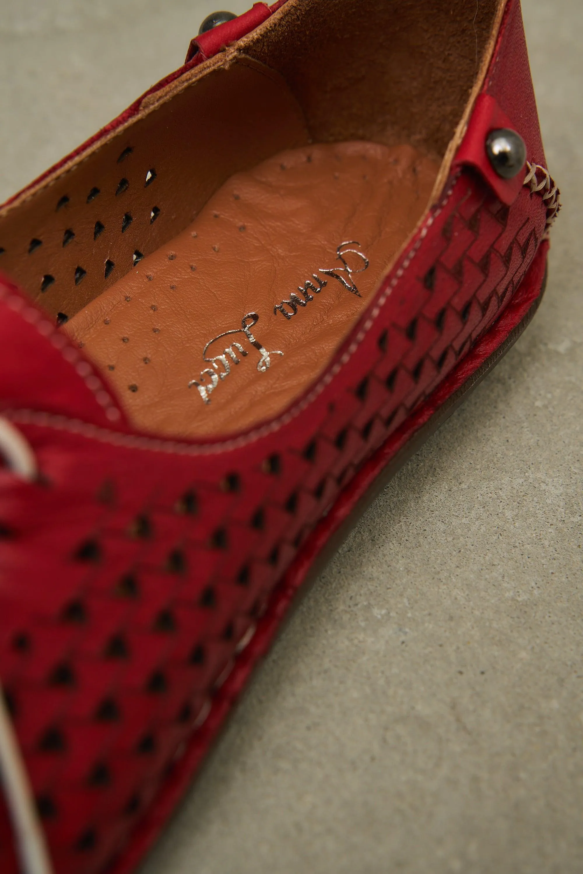 JABIN Leather - Red