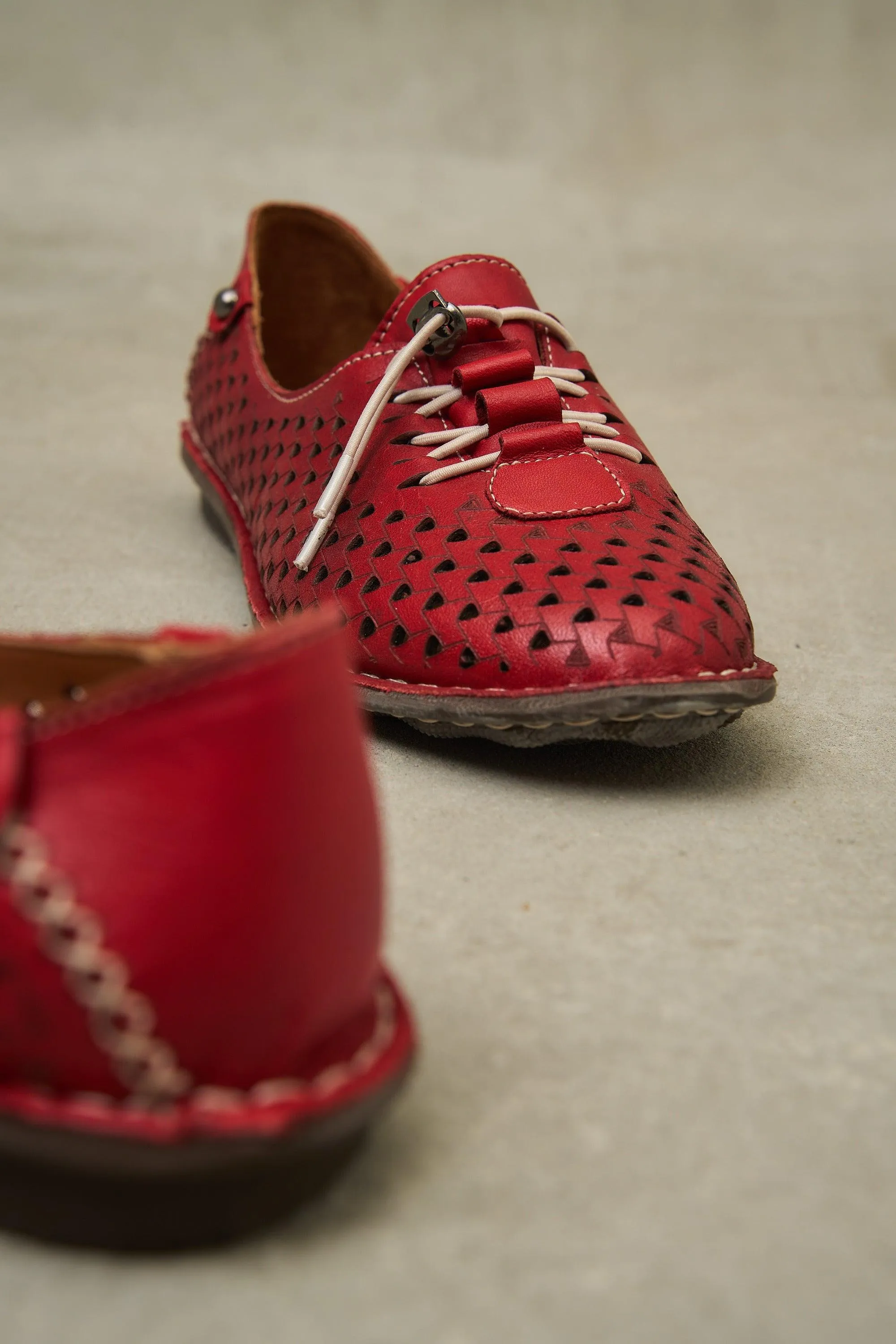 JABIN Leather - Red