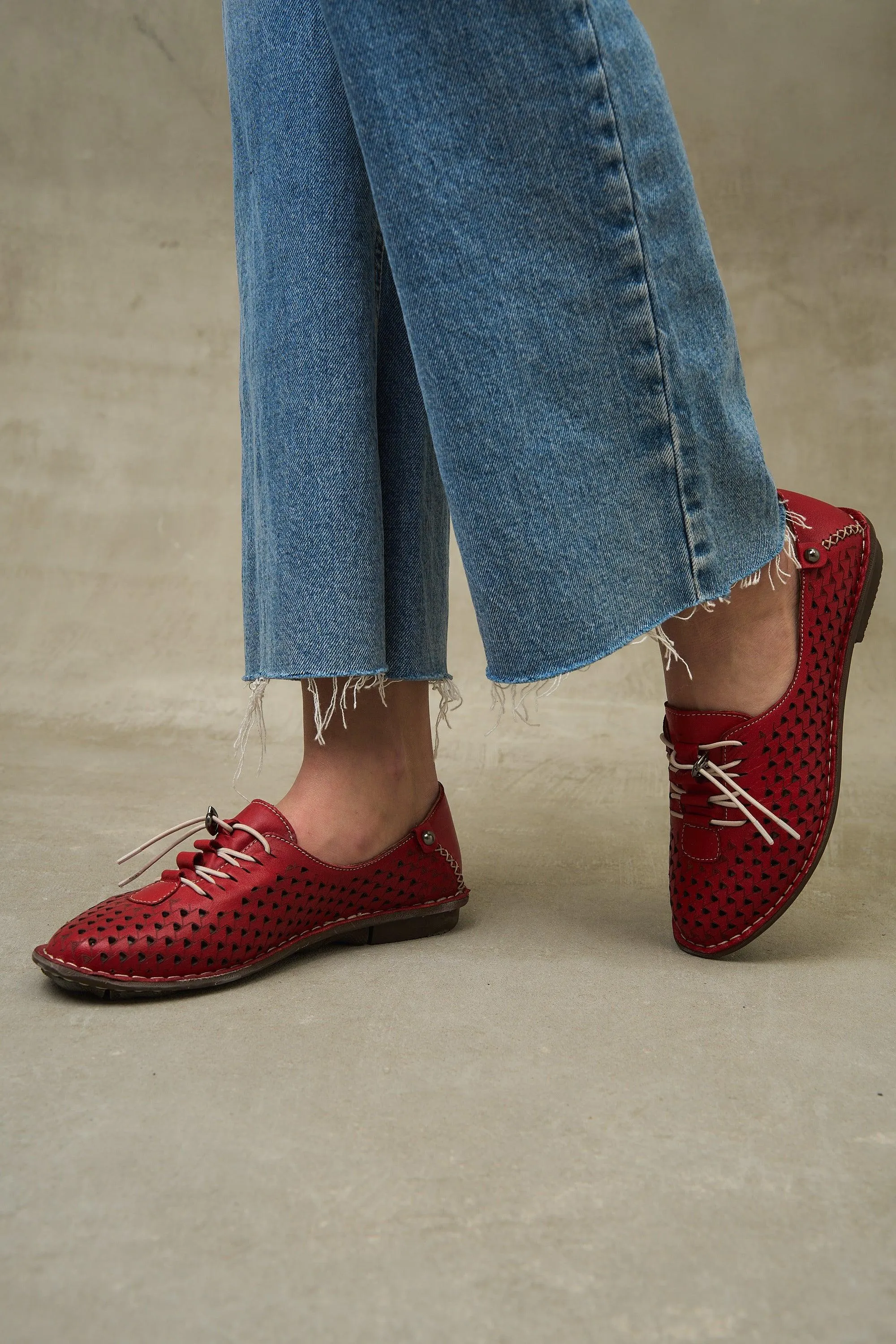 JABIN Leather - Red