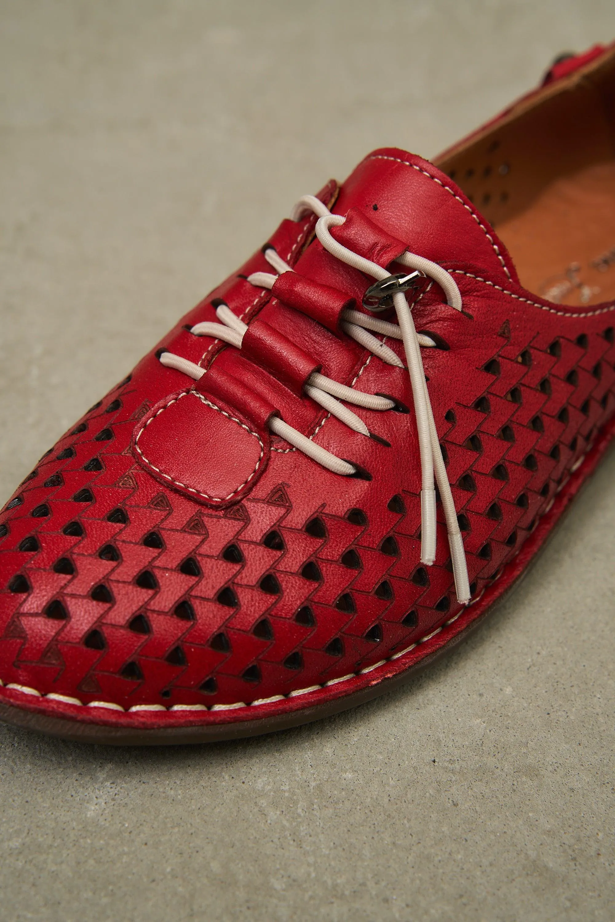 JABIN Leather - Red