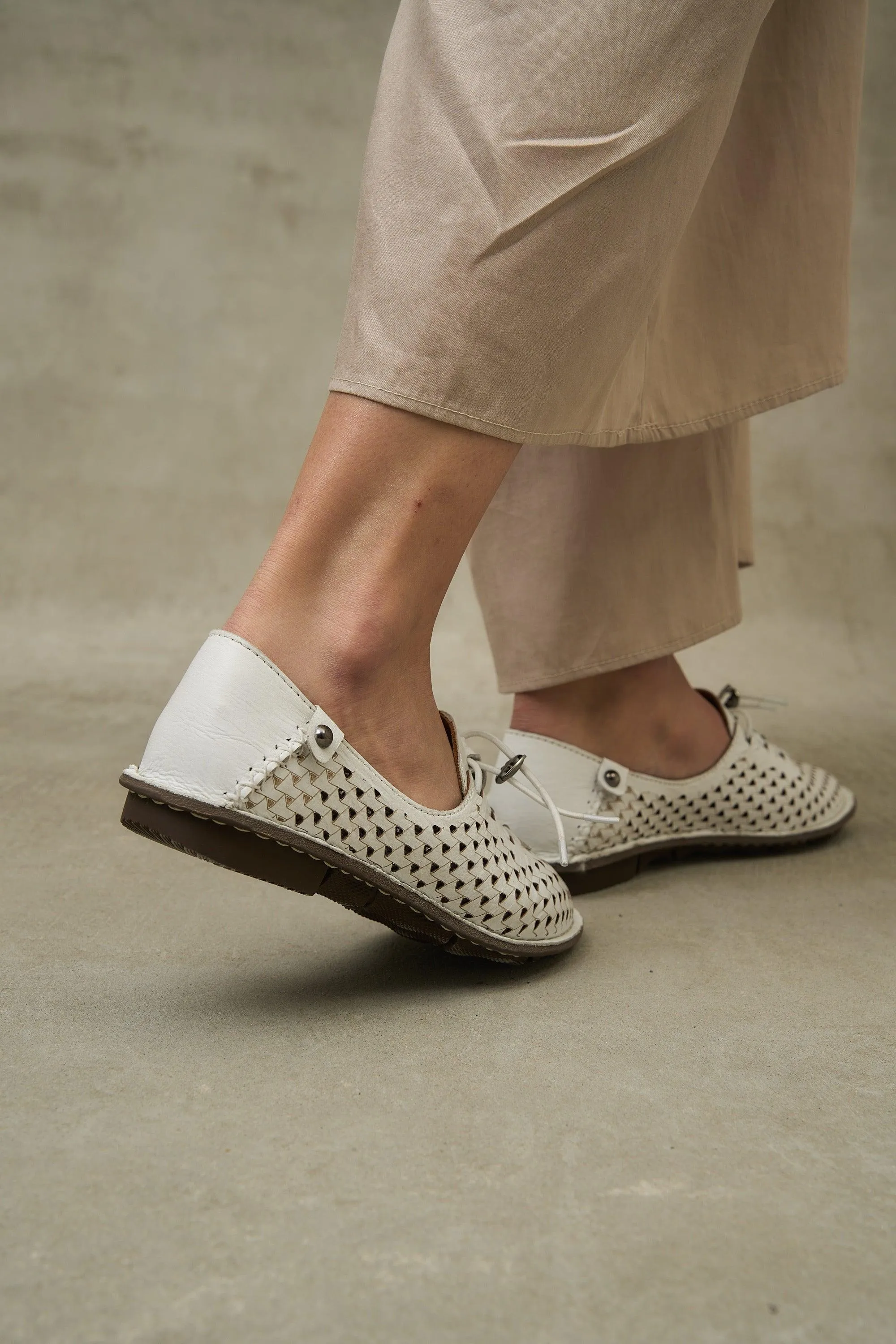 JABIN Leather - White