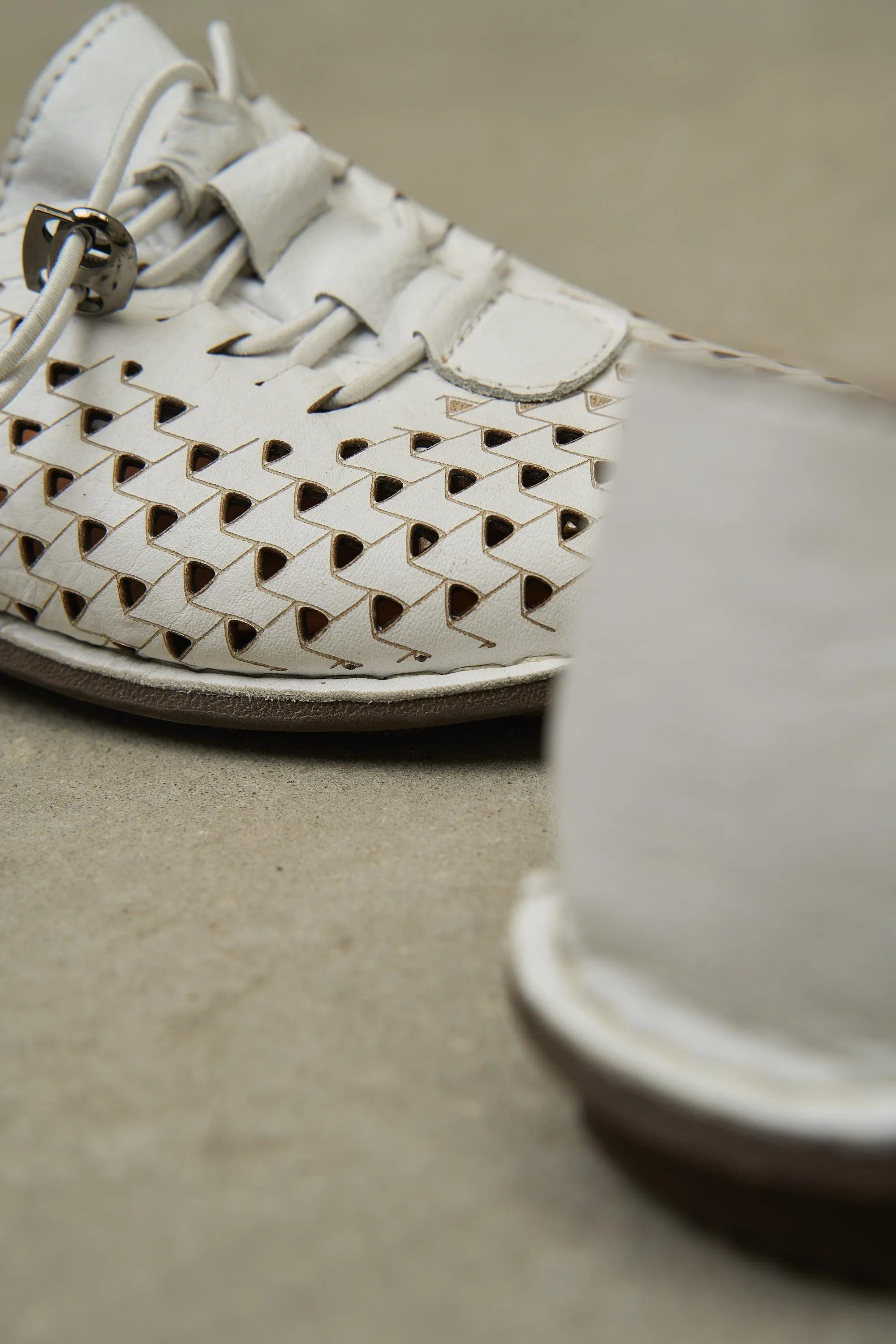 JABIN Leather - White