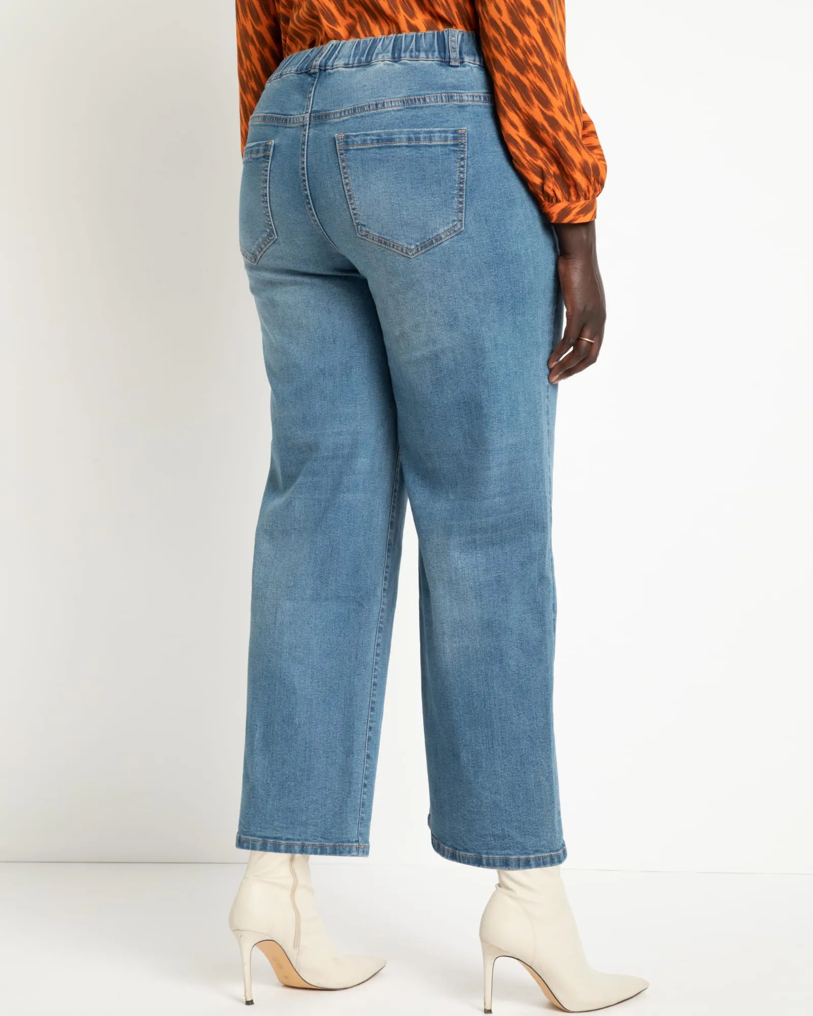 Kenny Straight Leg Jeans | Medium Wash