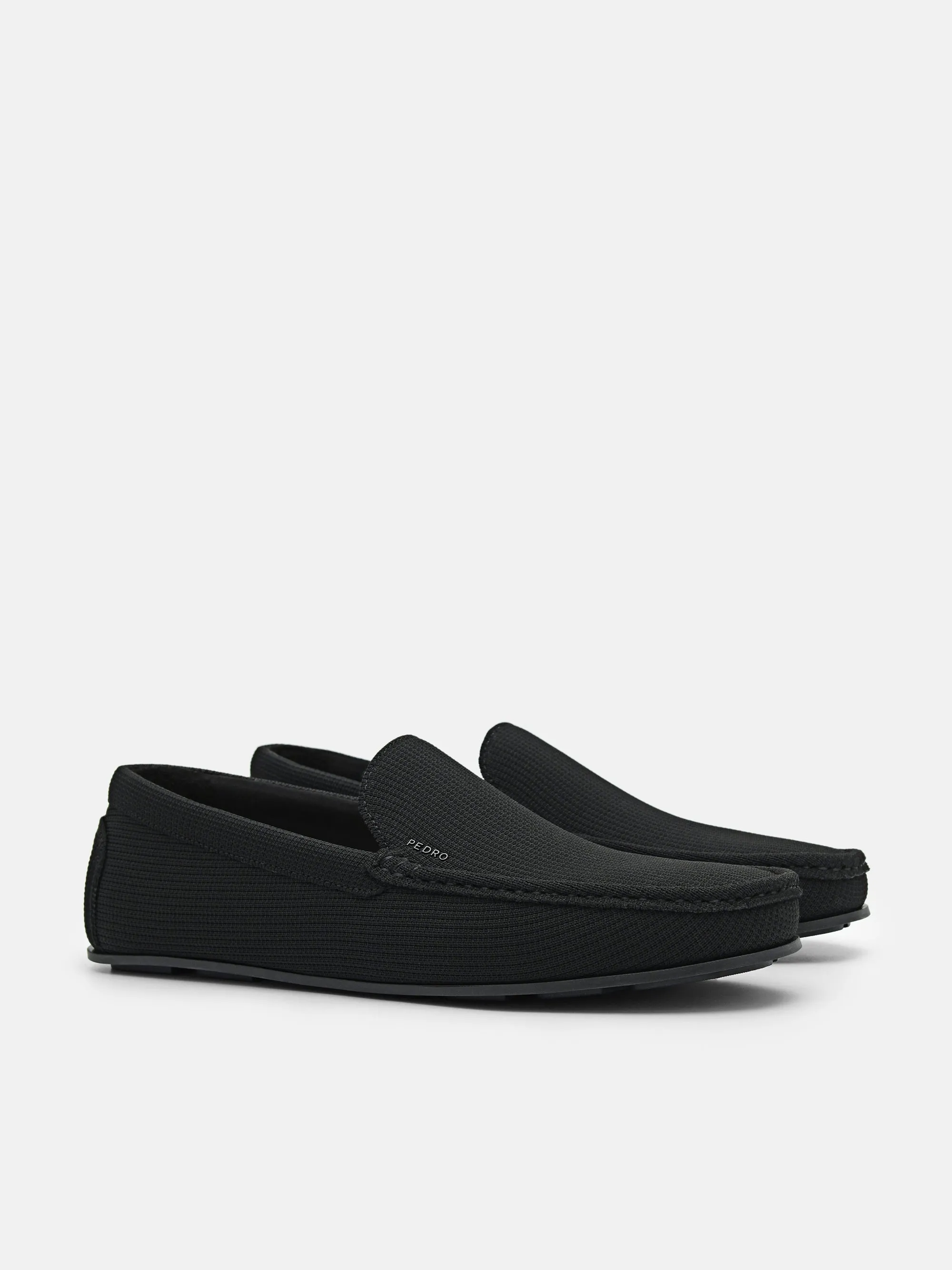 Knitted Fabric Loafers