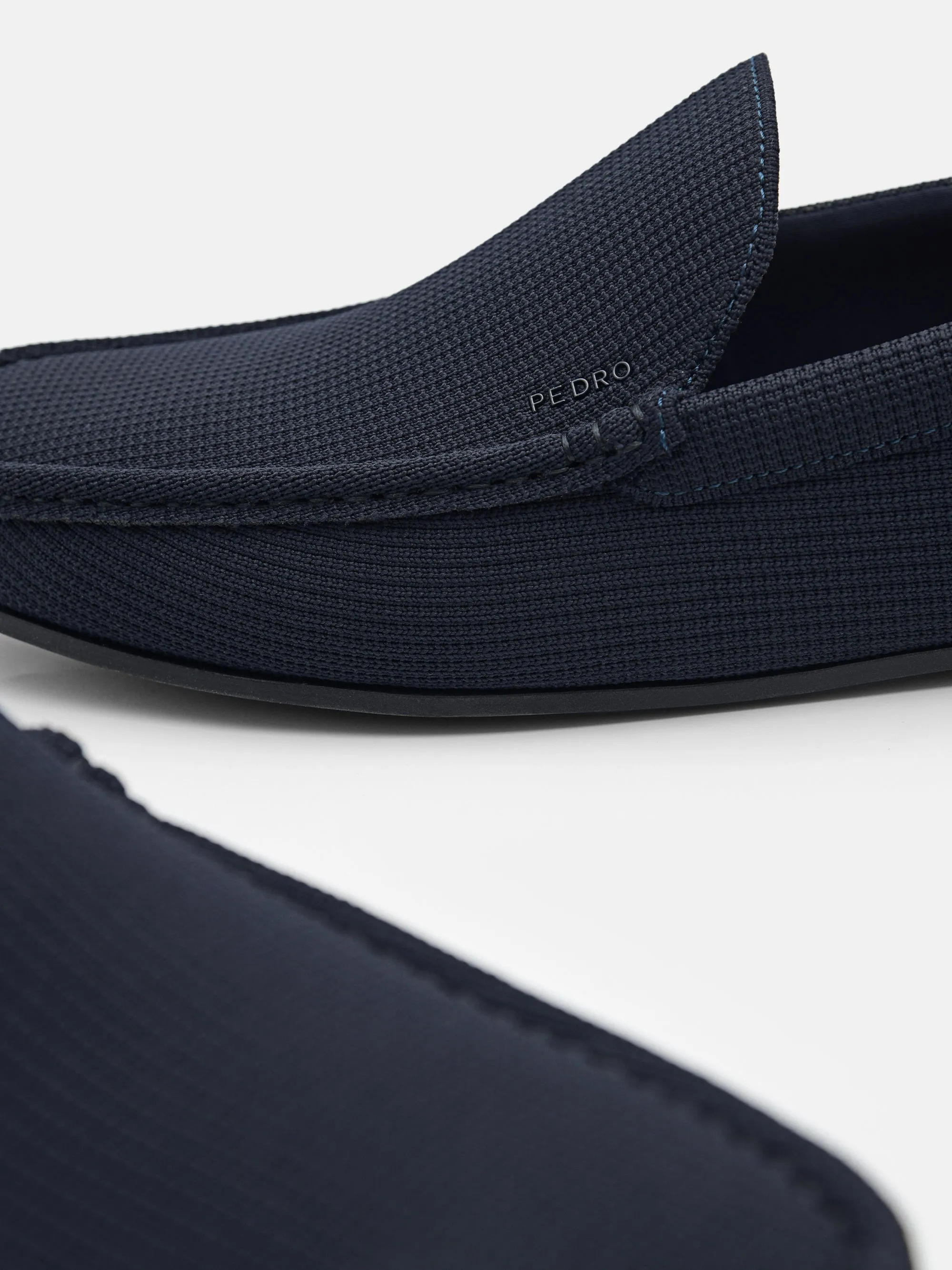 Knitted Fabric Loafers