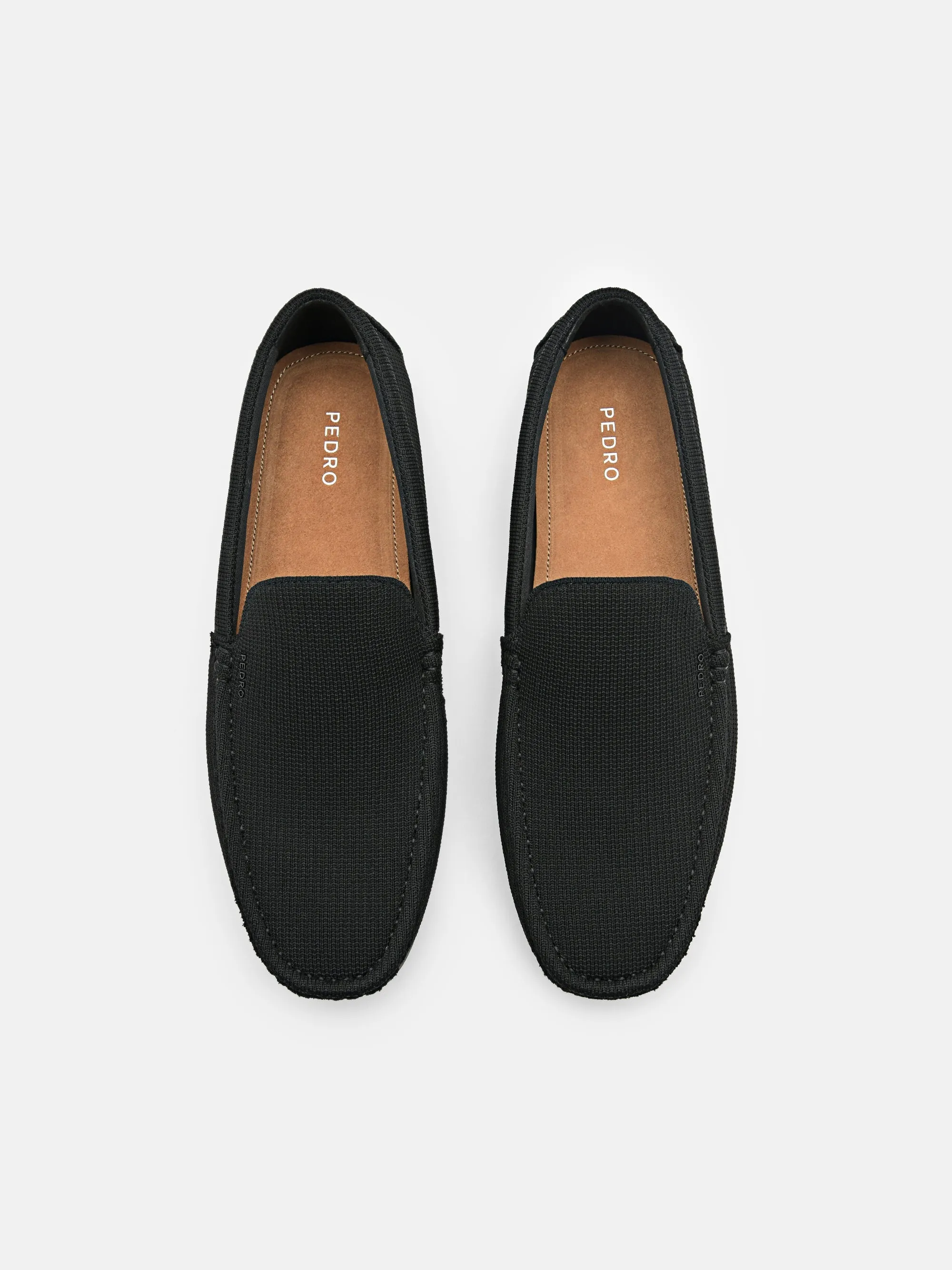 Knitted Fabric Loafers