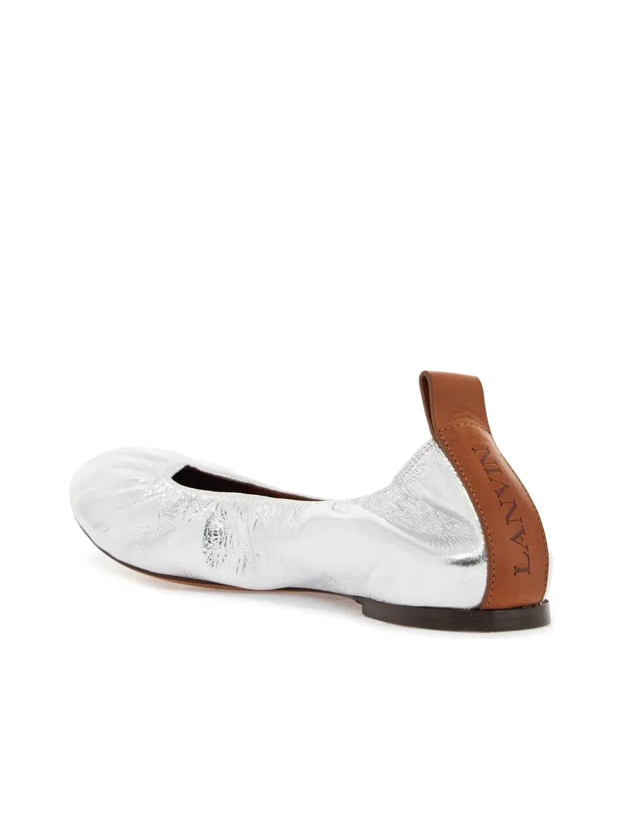 Laminate Ballet Flats