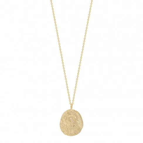 LH Mia Small Pendant Necklace in Gold