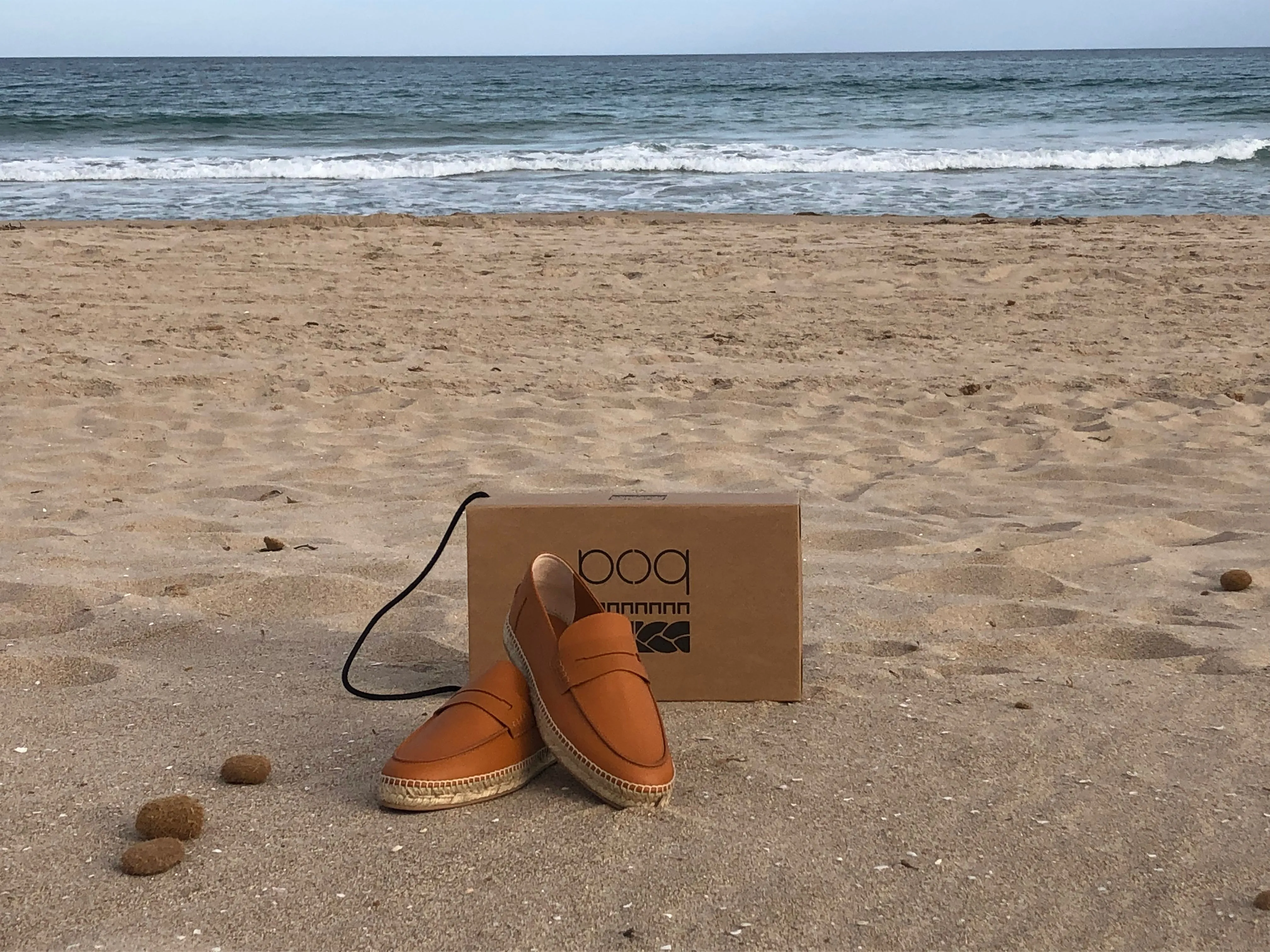 Luxury Men's Espadrilles Luke Camel Brown