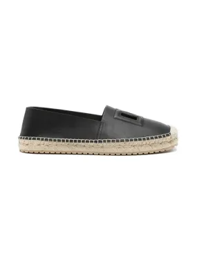 Men's Dg Leather Epsadrilles in Black | Size 42 | A50574AO60280999