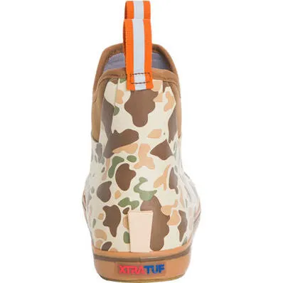 Men's Duck Camo Ankle Deck Boot XMAB DCAM