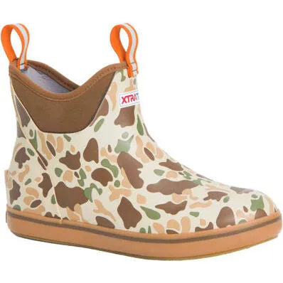 Men's Duck Camo Ankle Deck Boot XMAB DCAM