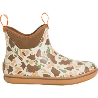 Men's Duck Camo Ankle Deck Boot XMAB DCAM