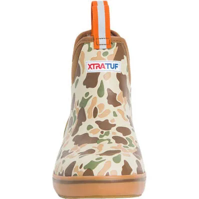 Men's Duck Camo Ankle Deck Boot XMAB DCAM