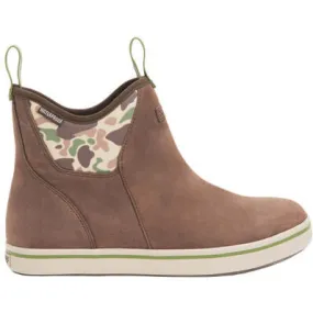 Men's Leather Ankle Deck Boot XAL DCAM