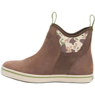 Men's Leather Ankle Deck Boot XAL DCAM