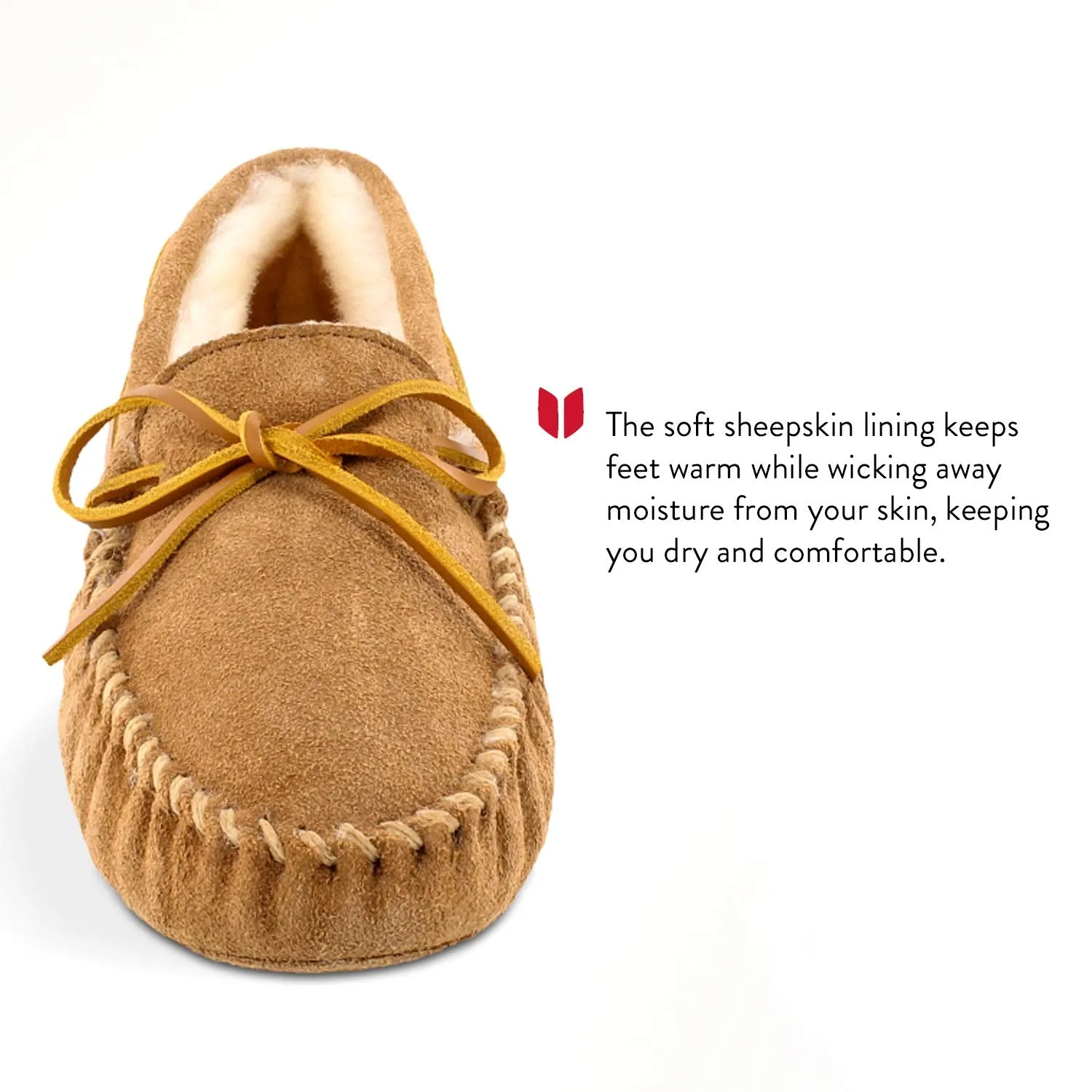 Moccasins Sheepskin Softsole - Men